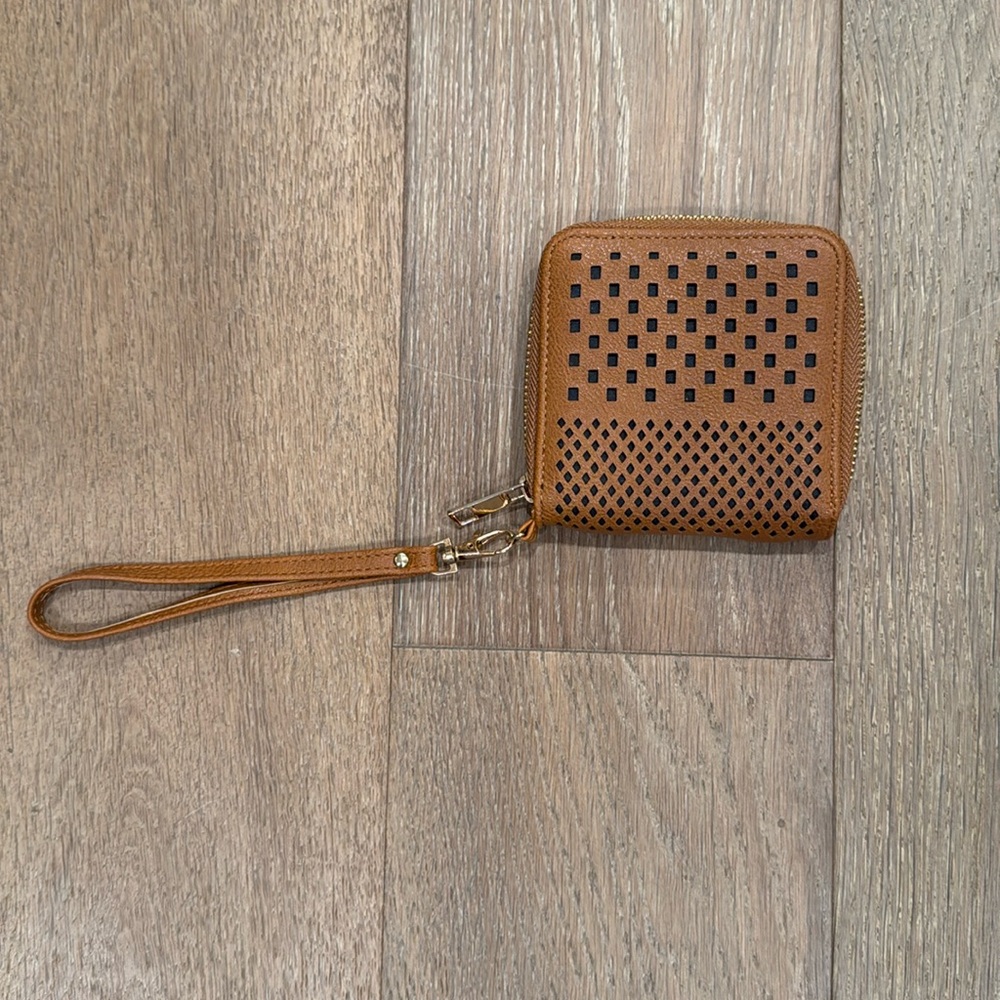 Cute Wrist Wallet with Handle Gently Used